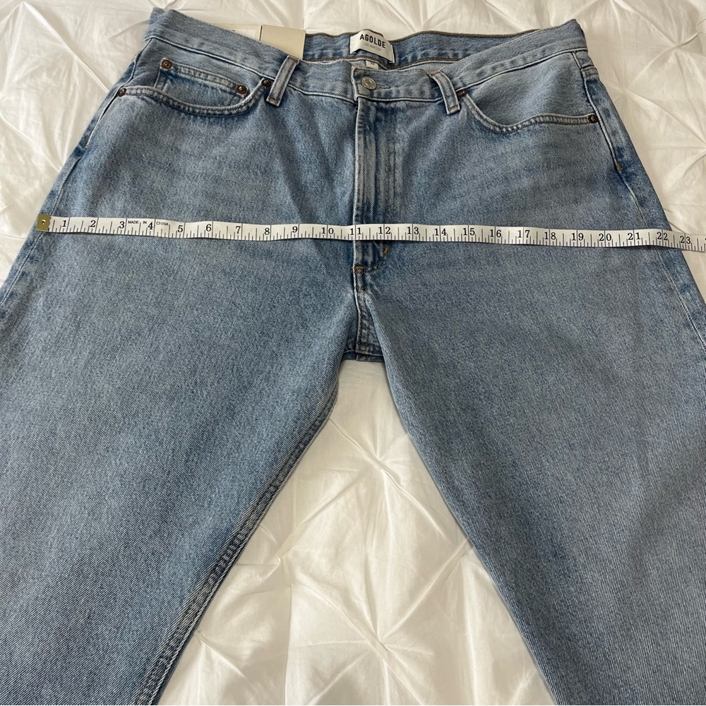 Agolde Mia Mid Rise Straight Denim - Picture 13 of 15